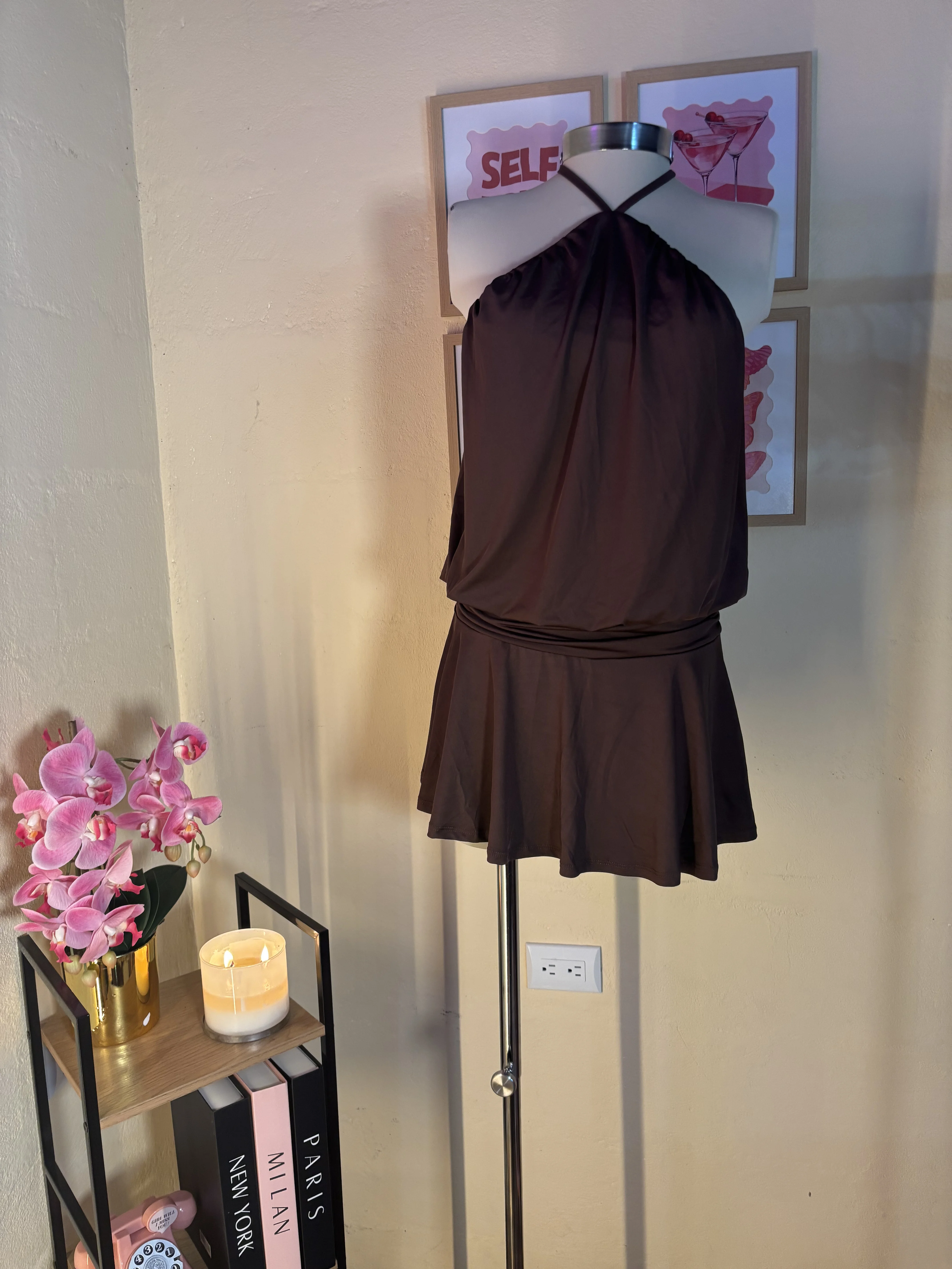 Romper Mocha Chic